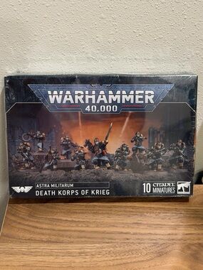 Warhammer 40,000 New Sealed Astra Militarum Death Korps of Krieg